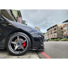 GT 18吋旋鍛鋁圈 灰底亮唇 5/100 5/108 5/112 5/114.3 5/120 FOCUS AURIS, 1個