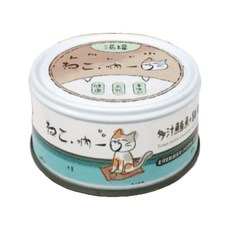 吶一口 無穀貓湯罐 鮪魚+膠原蛋白 貓咪營養湯罐 貓零食, 80g, 1個, 鮪魚雞肉