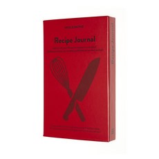 MOLESKINE 熱情系列 食譜筆記本, 紅色, 1個