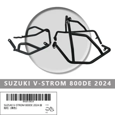 MTKRACING For SUZUKI V-STROM 800DE 2024 오토바이 액세서리 범퍼 프론트 엔진 가드 하이웨이 크래시 바, 02 Black
