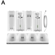 Wii 리모컨 충전 도킹 스테이션용 배터리가 포함된 Nintendo 게임 패드, 01 A, 01 CN