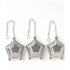 다시망 찻잎 거름망 인퓨저 3p세트(별) DP74649, 1개