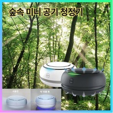 미노아 나노 필터 미세 먼지 정화 미니 공기청정기, 퓨어화이트