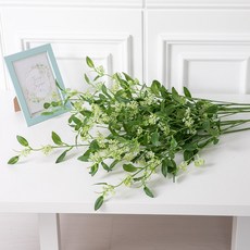 베리잎가지 100cm 조화 인테리어, 2개, 그린