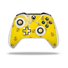 XBOX One SX 컨트롤러와 호환되는 WraptorSkinz 데칼 비닐 스킨 랩 - 앵커 어웨이 옐로우컨트롤러 미포함, XBOX One SX 컨트롤러와 호환되는 Wraptor