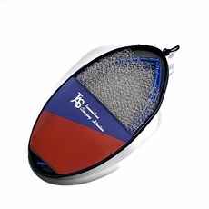 낚시 접이식 스크류 뜰채 프레임 물고기 그물 폴딩 네트 지지 다리 손잡이, 블루