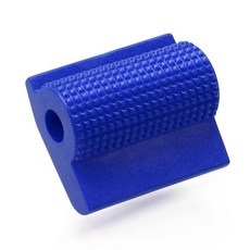 오토바이 기어 시프터 레버 풋 패드 페달 발가락 페그 커버, 3. blue