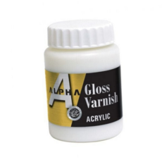 아크릴 바니쉬 광택제 미술용 캔버스 회화용 바니쉬 그림 보호제 공예용 마감제 페인트 코팅제 수성 재료