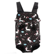 소프트 애견가방 강아지 백팩, 유니콘L, 1개
