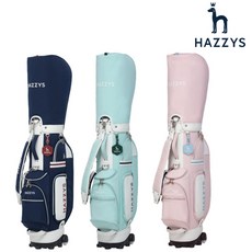 헤지스골프 2026신상 HZCB-022L 바퀴형 휠 여성용 캐디백, 네이비