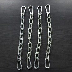 컨텐더 CGE-852 쇠사슬(체인4개 + 소비너8개) 샌드백설치용 샌드백설치용 격투 복싱 태권도 훈련 단련 수련, 1개