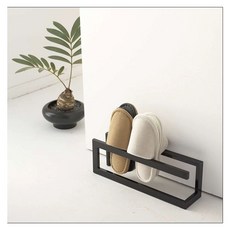 북유럽 철제 실내화 보관 현관 수납장 선반 수납, 검정 신발장 42x10.5x14, 블랙 신발장 42x10.5x14cm, 1개