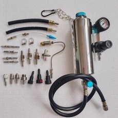 연료 및 배기 시스템 클린 캐니스터 빈 걸이식 병 도구 키트 800ml, 1개