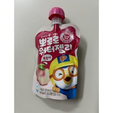팔도 뽀로로 워터젤리 복숭아, 5개