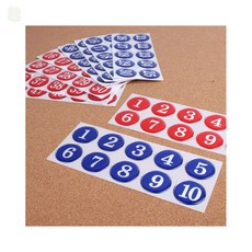 원형 에폭시 번호판 캐비닛, 빨강