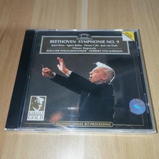 貝多芬《第九交響曲》CD 指揮卡拉揚 柏林愛樂 DG金標原版 全新未拆封, 如圖所示