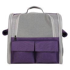 디에스펫 강아지 이동가방 포켓백팩, 퍼플, 1개