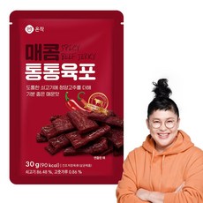 [온작]이영자 소고기 매콤 통통육포, 10개, 30g