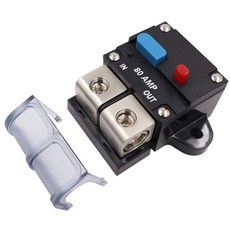 자동 리셋 DC 퓨즈 회로 차단기 자동차 보트 오디오 시스템 12V 48V 50A 60A 80A 100A 150A 200A 250A 300A, 1개