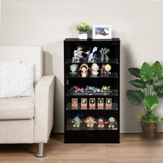 《C&B》加深型可瑞訊第二代公仔模型展示矮櫃/公仔櫃/模型櫃/台灣製造, 神祕胡桃