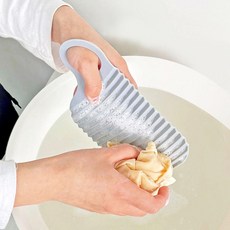 미니 빨래판 휴대용 손빨래 손세탁 소형, 색상, 미니빨래판 (화이트), 1개