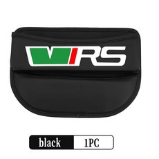 자동차 시트 틈새 수납함 가죽 스코다 코디악 옥타비아 라피드 카록 파비아 카미크 슈퍼브, 1개, 1. SKO-610-black-1PCS-