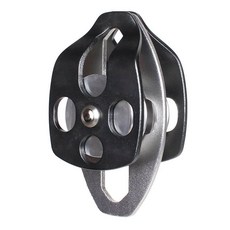 케이블 도르래 바퀴 고정 풀러 베어링 대형 전선 강철, 블랙 볼 베어링