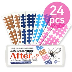 애프터 바이트 가려움 지우개 모기패치 24P, 3개, 4 COLOR 24P