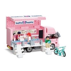 베라 아이스크림 트럭 420pcs +8Y 블럭 장난감, 1개, 상세페이지 참조