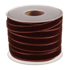 20 야드 벨벳 리본 10mm 폭 공예 장식 꾸밈 결혼식, 커피, 설명, 1개