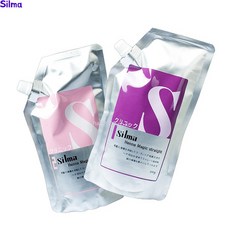 Silma 헤나 매직 스트레이트 볼륨매직약 스트레이트펌 곱슬머리약 퍼머약 매직펌 파마약 곱슬머리펌 펌제 볼륨펌 실마 곱슬약 미용실펌, 1개