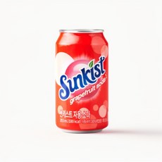 썬키스트 탄산음료 자몽소다, 355ml, 24개
