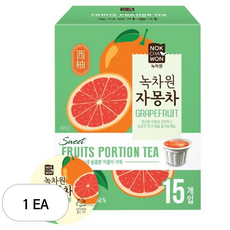 녹차원 전통 마시는 건강 우리집 커피대용 티 차 선물 세트 자몽차 30gx15T, 30g, 1개입, 1개