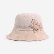 [정품] 닥스 ACC 체크머쉬 투톤 벙거지 DK2 6WBI002 {균일가 딜}, 연보라, 1개