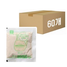 아워홈 행복한맛남 로스티드 어니언 크림드레싱, 40g, 60개