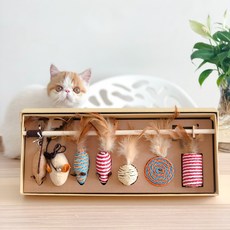 고양이 낚시 장난감 7종 세트wat3+5CRF