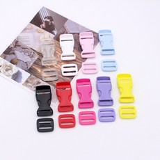 (혼합세트) 20mm 컬러버클 조리개 세트상품, 화이트, 1개