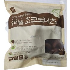 우리쌀초코도너츠 사옹원 냉동 1kg, 1개