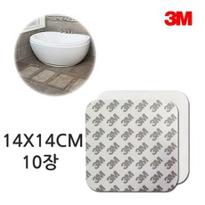 쓰리엠 SW 욕실타일용 투명 미끄럼방지 스티커, 10개