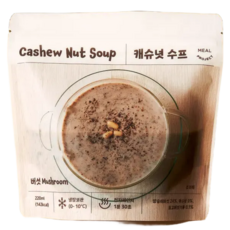 밀프로젝트 캐슈넛 양송이 크림 스프 (냉장), 2개, 220g