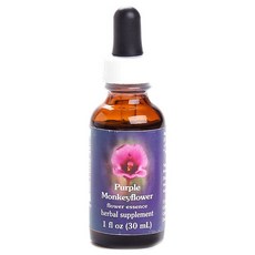 Flower Essence Services Purple Monkey Flower草本滴劑, 30ml, 1瓶