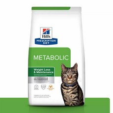 【Hills 希爾思處方】貓用 Metabolic 體重管理 貓飼料 8.5磅 基因減重配方, 1個