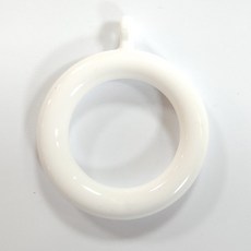 커튼링 25mm 봉 전용 커튼고리 커텐링 소형 화이트, 4 본상품선택