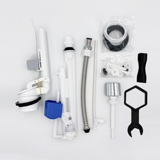 대림바스 정품 변기 부속품 투피스 양변기 레버 일반형 교환 교체 타브랜드 호환 217-TFT A타입 + 공구세트, white white