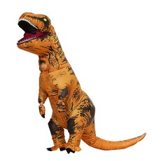 코스튬 티라노 에어슈트 S 풍선옷 브라운