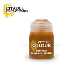 【Citadel】對比漆 Snakebite Leather (18ml) 模型專用漆, 1個