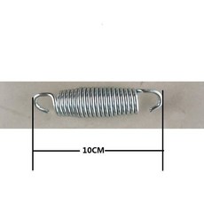 兒童彈簧蹦蹦床配件：安全耐用，廠傢直銷，淘氣堡玩具配件, 1個, 10cm彈簧(10根）