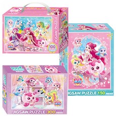 프린세스 캐치 티니핑 시즌 6 직소퍼즐 세트 (100pcs + 150pcs + 300pcs) (전3종)