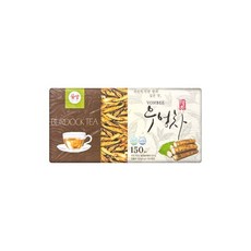깊은 향 우엉차 100티백x2개 향긋한백차 탕비류, 1g, 1개, 150개입