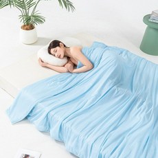 슬림쿨 냉감향균 쿨링 꿀잠 아이스 여름이불 GH094, 블루